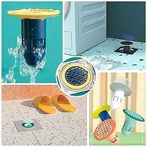 Saringan Penutup Lubang DRAINASE Kamar Mandi Floor Drain Odour Trap FILTER Saluran Lubang Air Pembuangan Pencegah Kecoa Serangga Anti Bau