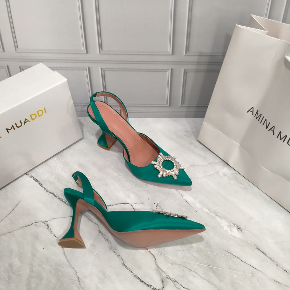 Suprem high heels Amn 06 green