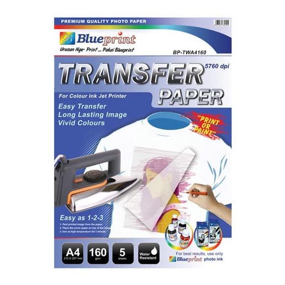 

Promo Awal tahun Blueprint BP-TPA4160 BP-TWA4160 Transfer Paper White A4 Promo Awal tahun