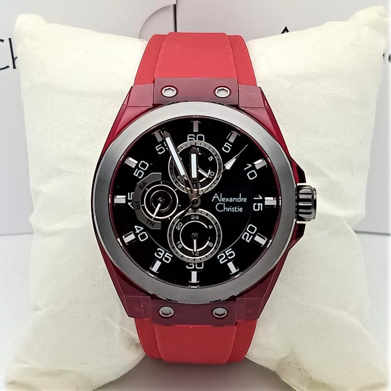 Alexandre Christie AC 6546 Black Red