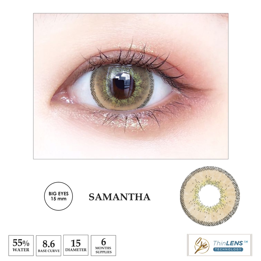 Superstar Samantha lensa warna softlens premium