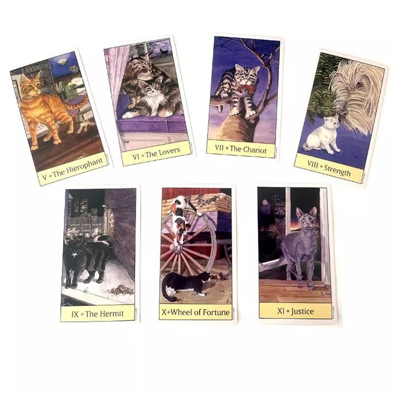 Cat's Eye Tarot 12x7cm include guide paper