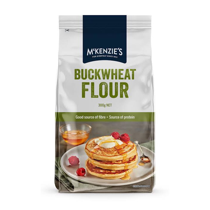 

McKenzie’s Buckwheat Flour Tepung Gandum Jepang Japanese Soba Noodles Bahan Roti Kue Cake Bread GF