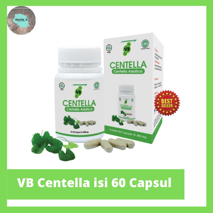 Vitamin Otak Lansia Orang Tua Untuk Meningkatkan Daya Ingat VB CENTELLA