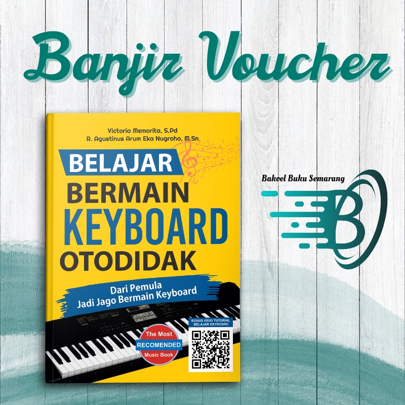 Buku Musik Belajar Bermain Keyboard Otodidak