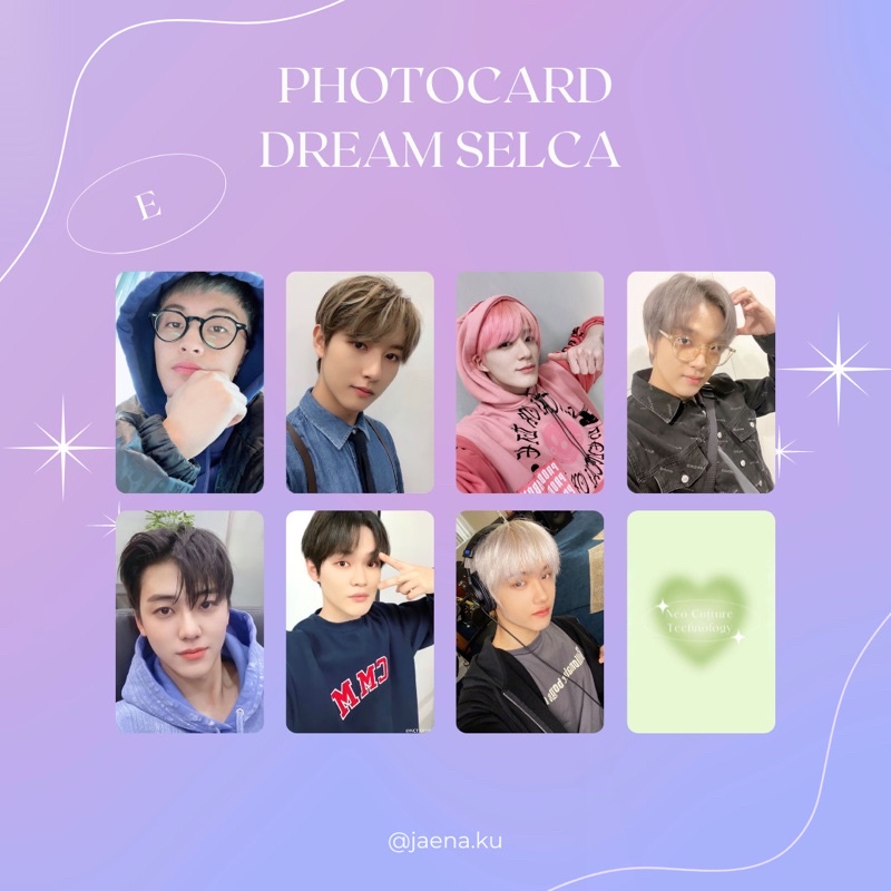 [NCT DREAM] PHOTOCARD SELCA #3 NCT DREAM ‼️BACA DESKRIPSI‼️