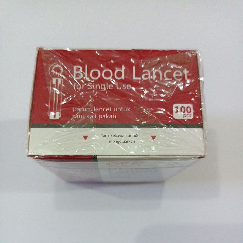 Jarum Tusuk Jari Blood Lancet Ambil Darah 28G