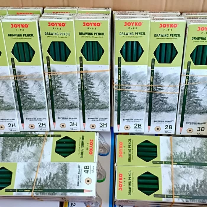 

Hemat Pensil Drawing/Drawing Pencil 2B/2H/3B/3H/4B/4H/5B/5H/6B/7B/8B Gilaa!!!
