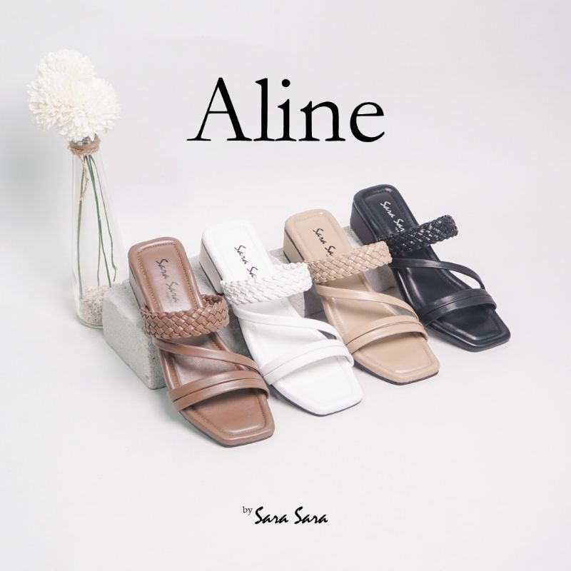 sara sara aline/sandal flat wanita sara sara aline