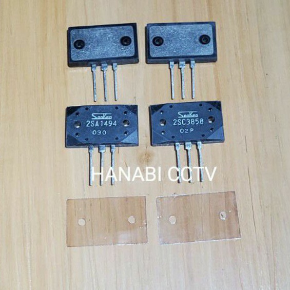 TRANSISTOR SANKEN 2SA1494 2SC3858 1494 3858 SA1494 SC3858 JAPAN SUPER ORIGINAL