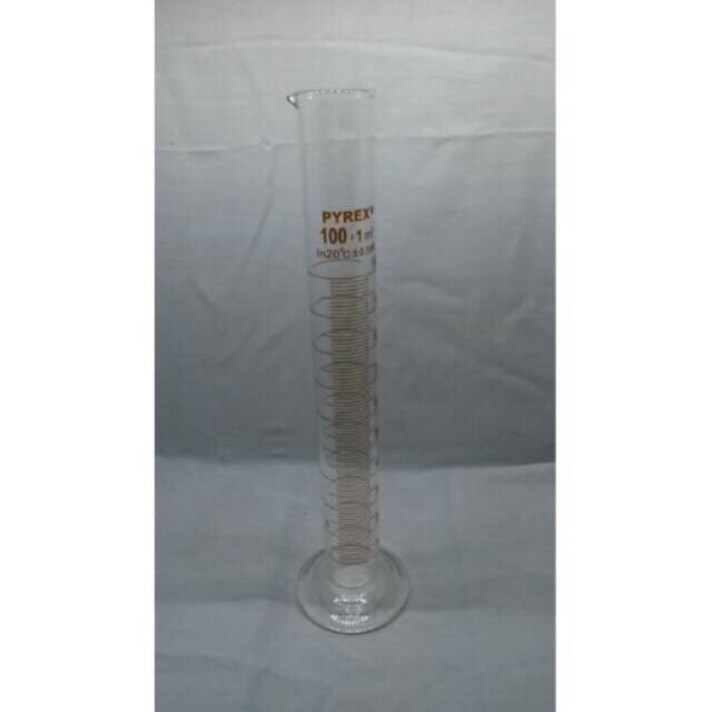Gelas Ukur - Measuring Cylinder 100ml PYREX