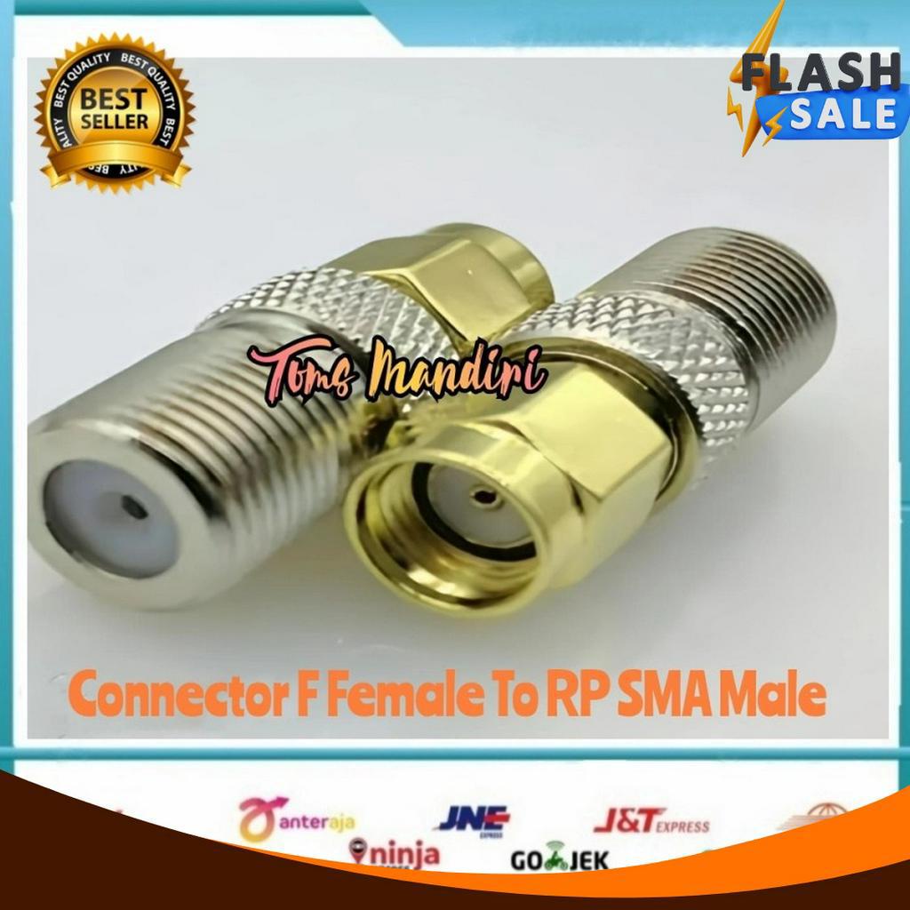 NEWPRODUCT Connector Adapter F Female TO RP SMA Male