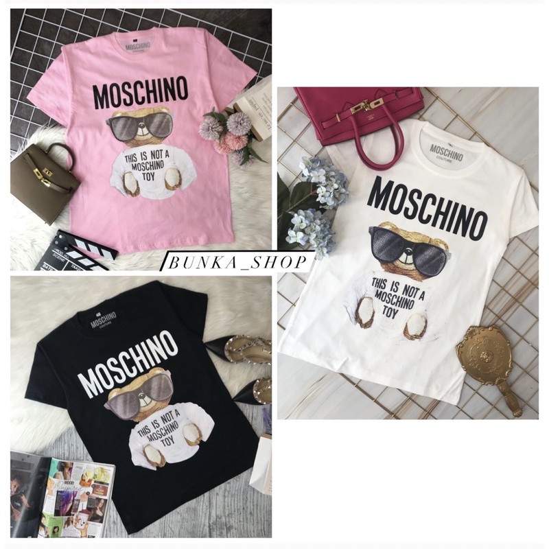 MOSCHINO TSHIRT // KAOS MOSCHINO IMPORT