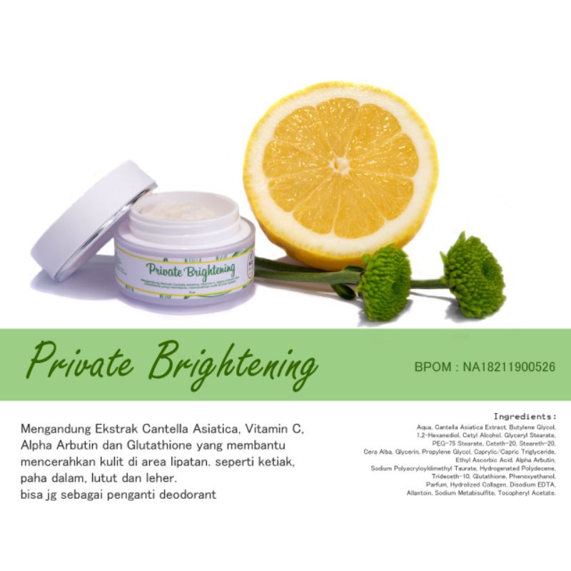 Private Brightening RCI Skincare