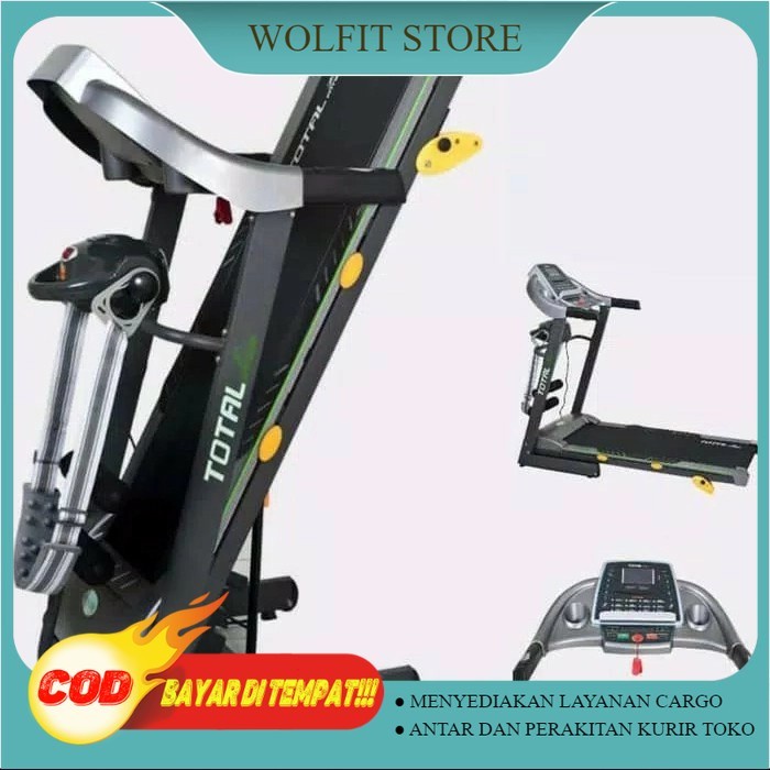 Alat Olahraga Fitness Gym - TREADMILL ELEKTRIK 3 FUNGSI TL288/TL 288