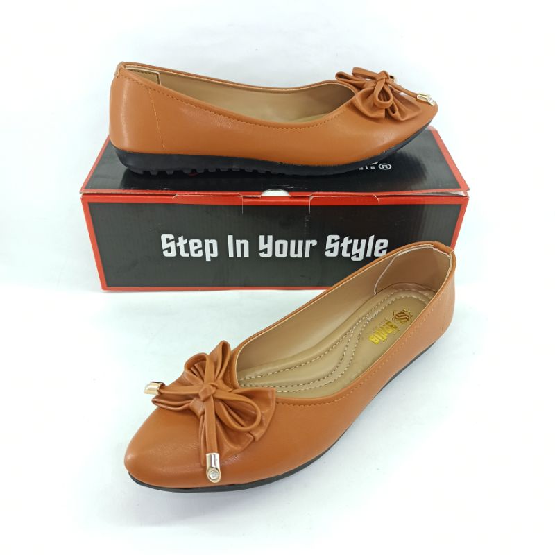 Andas Andis - Sepatu Flatshoes Wanita Bunga