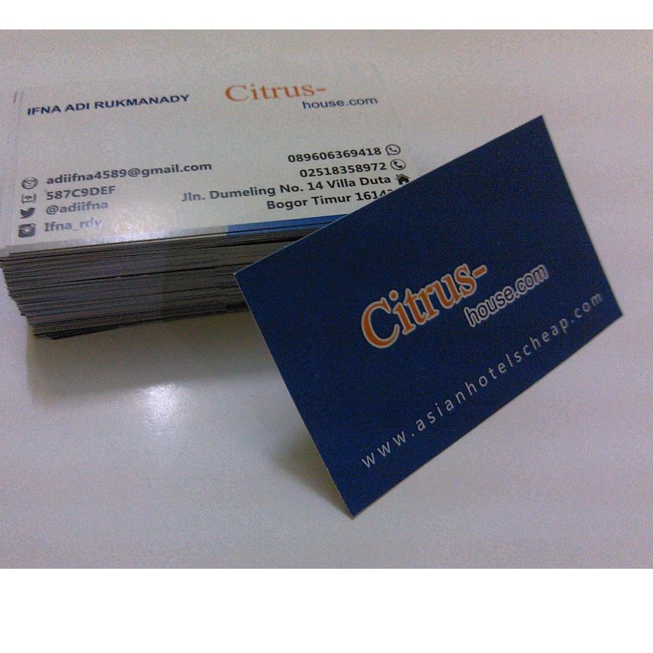 

Terjangkau - Kartu Nama 100pcs + Box