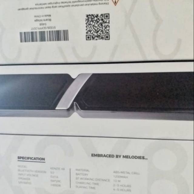 Original Soundbar Aldrich Kenzie X8 X9 Bluetooth Speaker Salon Spiker Speker