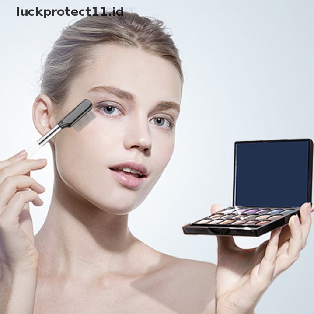 &lt; Luckprotect11. &lt; LuckproteksiSisir Bulu Mata Alis Bahan Stainless Steel