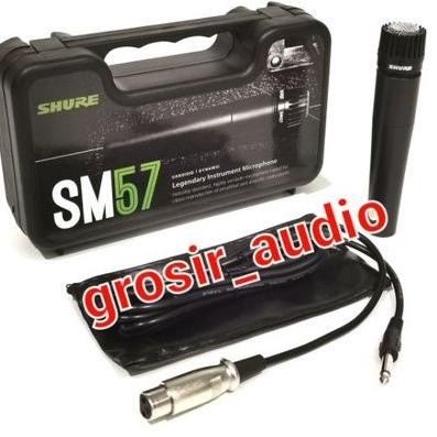 ✮➳ MIC KABEL SHURE SM57 KOPER ,MICROPHONE KABEL SHURE SM 57 MIC INSTRUMENT SHURE MIC SHURE SM57 KOPE