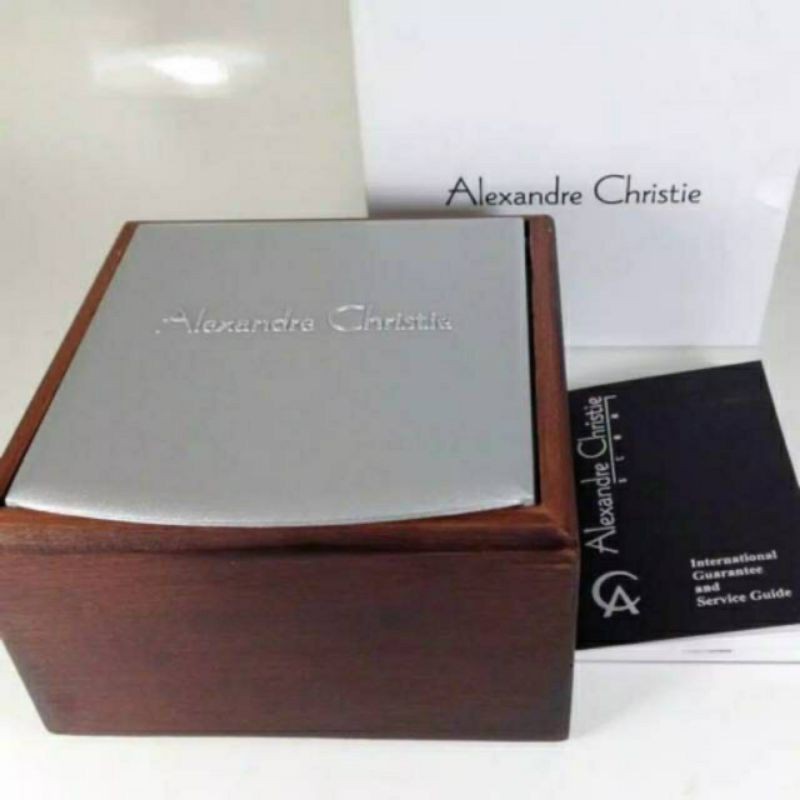 Jam Tangan Alexandre Christie 8637 AC8637 AC 8637 Silver Original Garansi Resmi