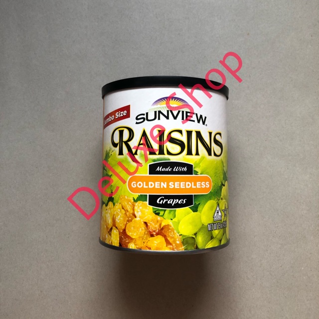 

Sunview Raisins Golden Seedless / Anggur kering Kismis 425gr