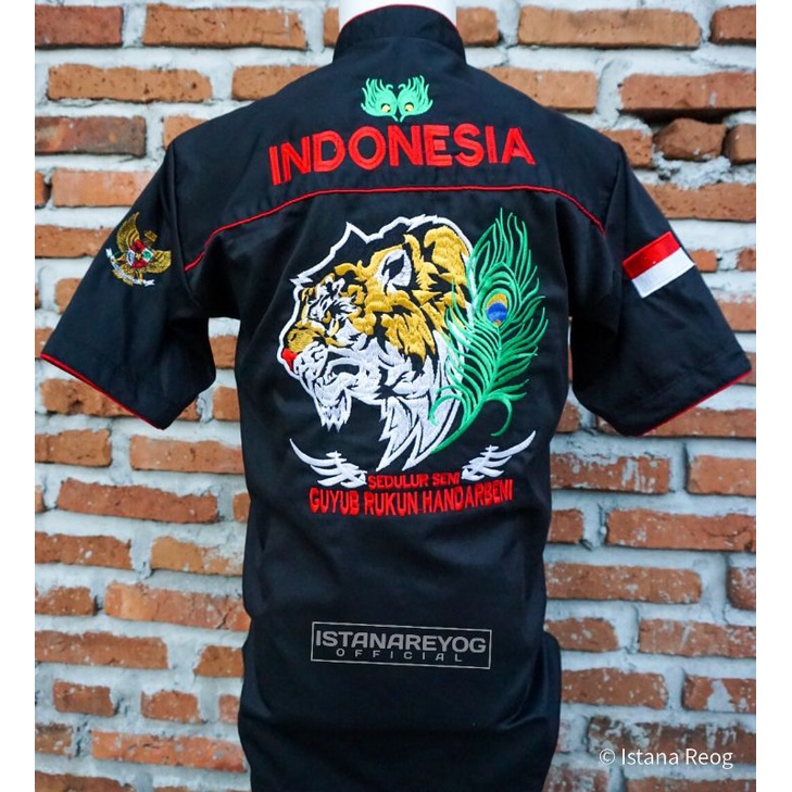 HEM BORDIR REOG / PENADON BORDIR REOG / BAJU REOG PONOROGO / KEMEJA BARONG / BARONGAN / DEVIL