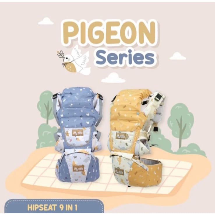 Moru Motto MMG4006 Hipseat 9in1 Pigeon Series - Gendongan Anak