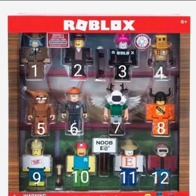 Roblox Classics Figure 1 Pcs Shopee Indonesia - new roblox classics action figures 15 pieces codes included