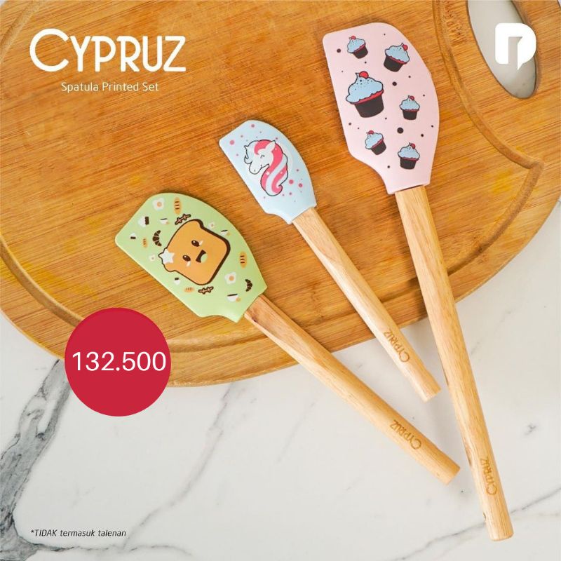 Cypruz Spatula Printed Set