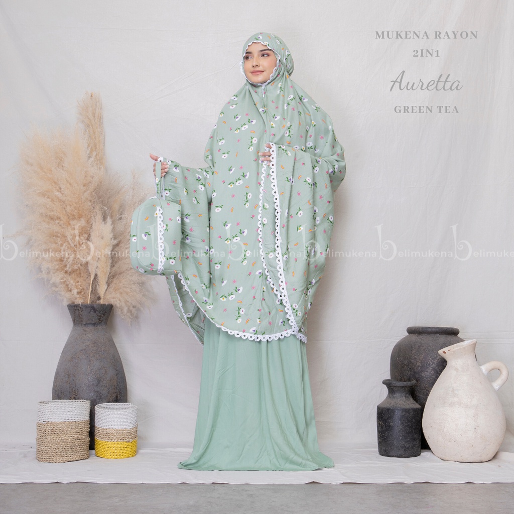 Mukena Dewasa Traveling 2in1 Auretta