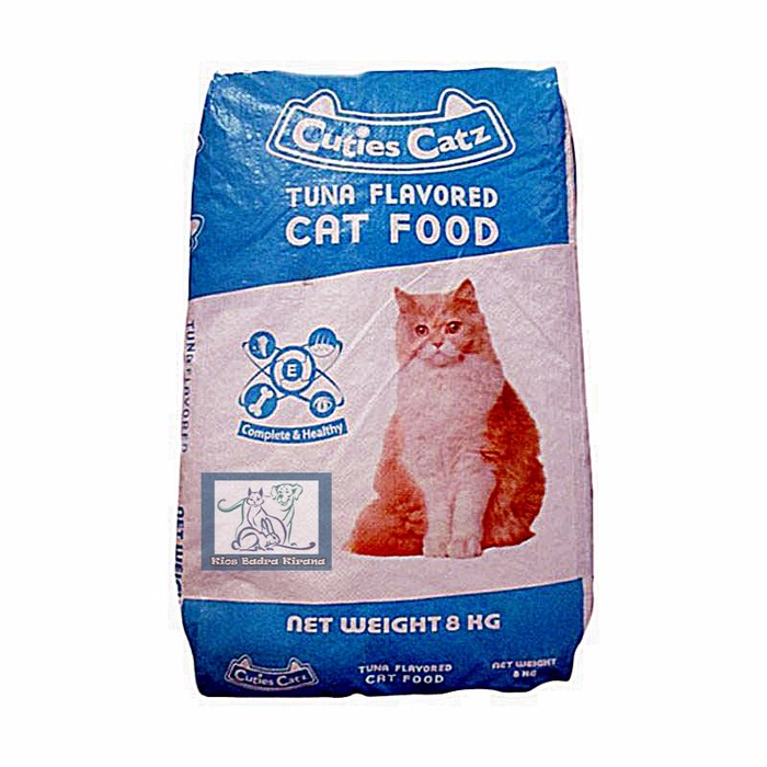 Makanan Kucing Murah Cuties Cat Food Karungan 8 Kg Shopee Indonesia