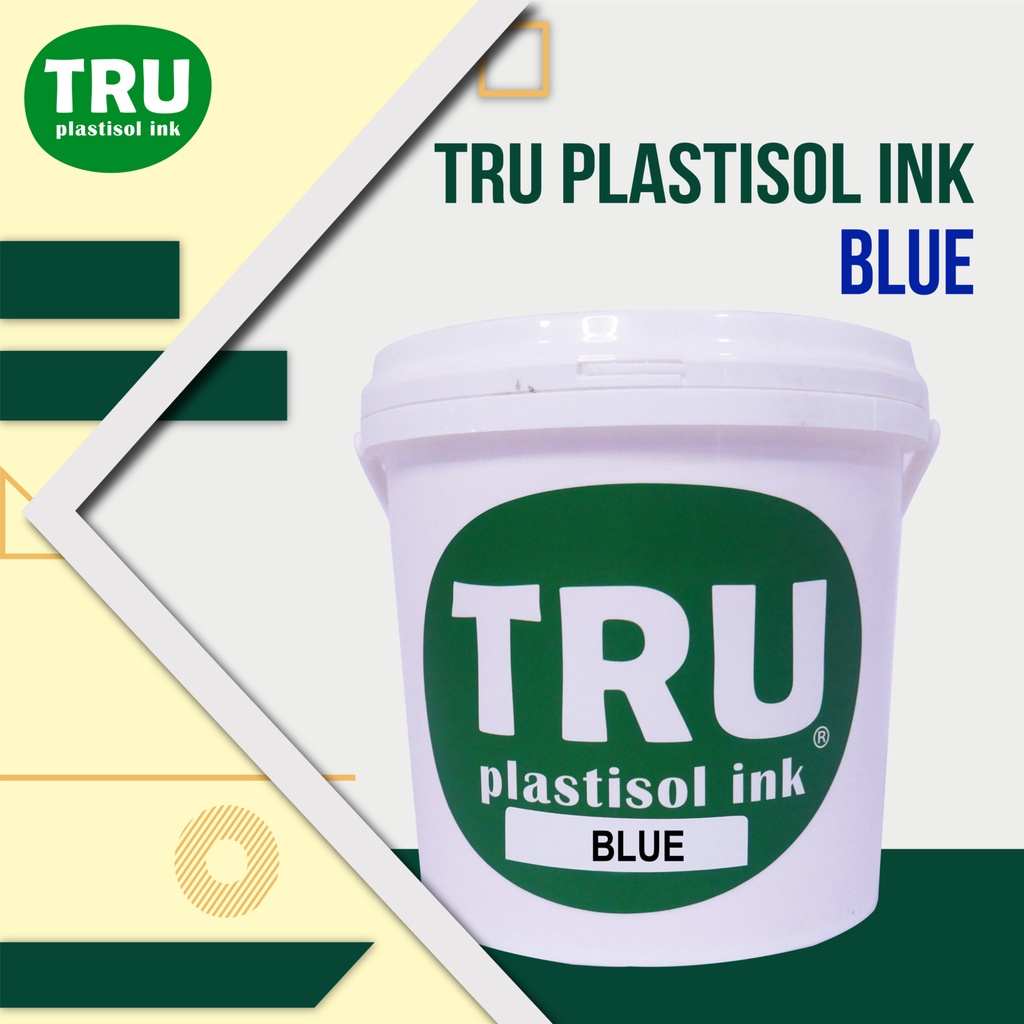 

TRUcolor Plastisol Blue Tinta Sablon Distro Biru 1kg Original