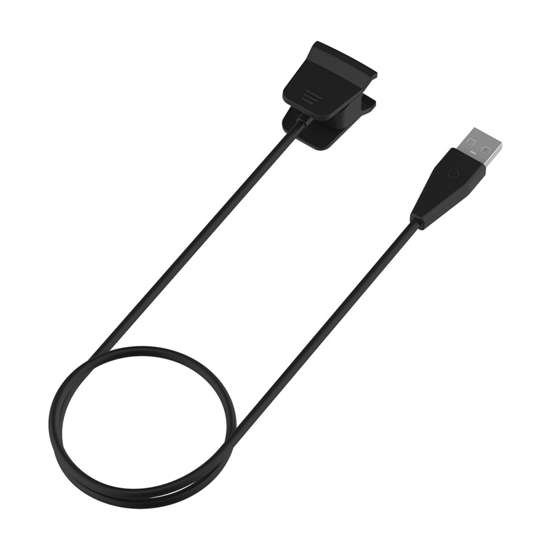 Vivi Kabel Charger Usb Pengganti Dengan Tombol Reset Panjang 1m Untuk Fitbit Alta Hr