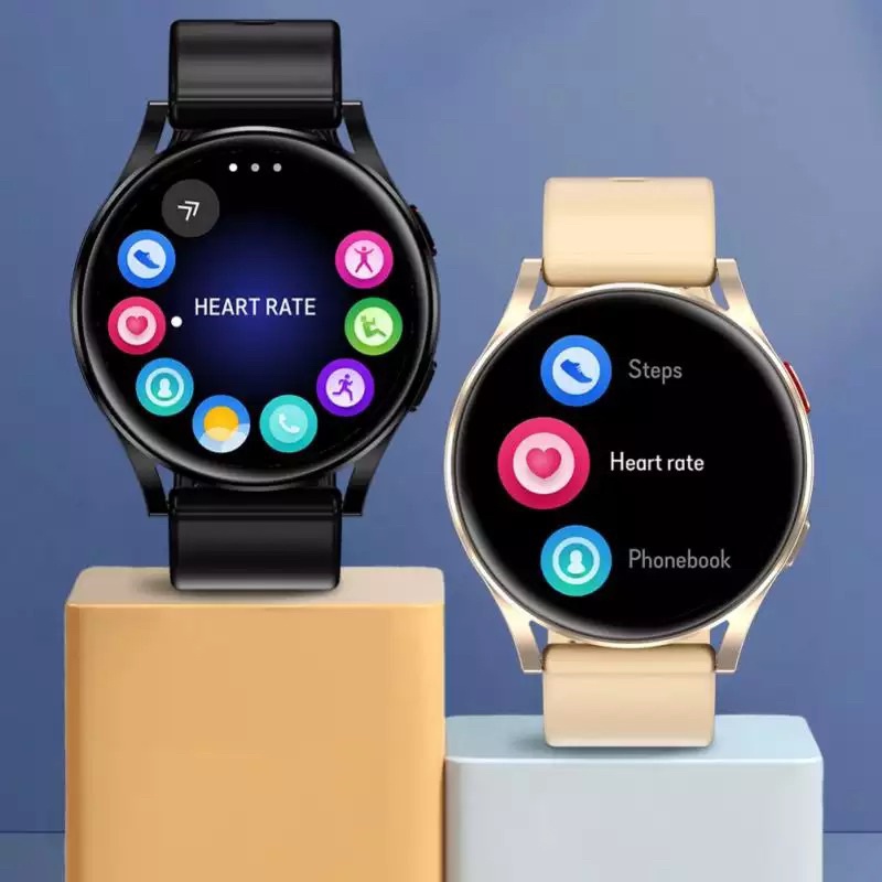 terbaru ORIGINAL CUSTOM FOTO Smartwatch jam tangan like Active telefon Android IoS P30 Fashion pria bulat music player 46mm samsung