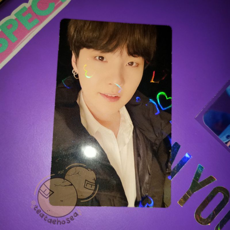 Photocard Lucky Draw Jepang Japan BE SUGA [BOOKED]