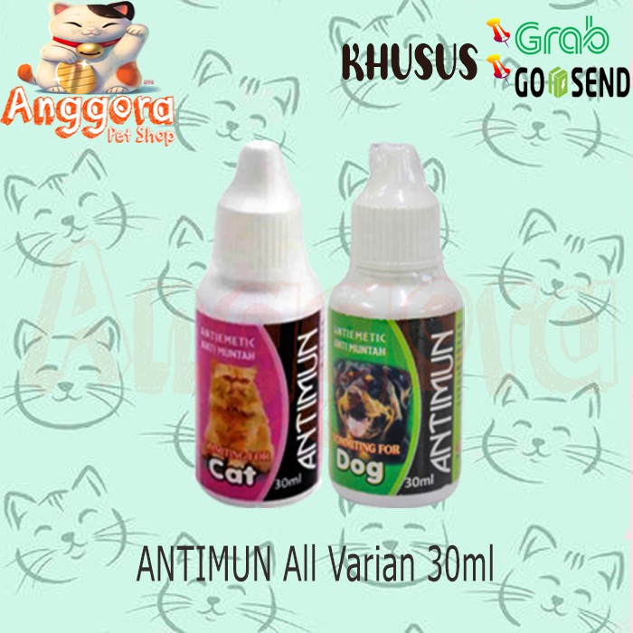 ANTIMUN 30ml ALL VARIAN - Obat anti muntah untuk Anjing dan Kucing