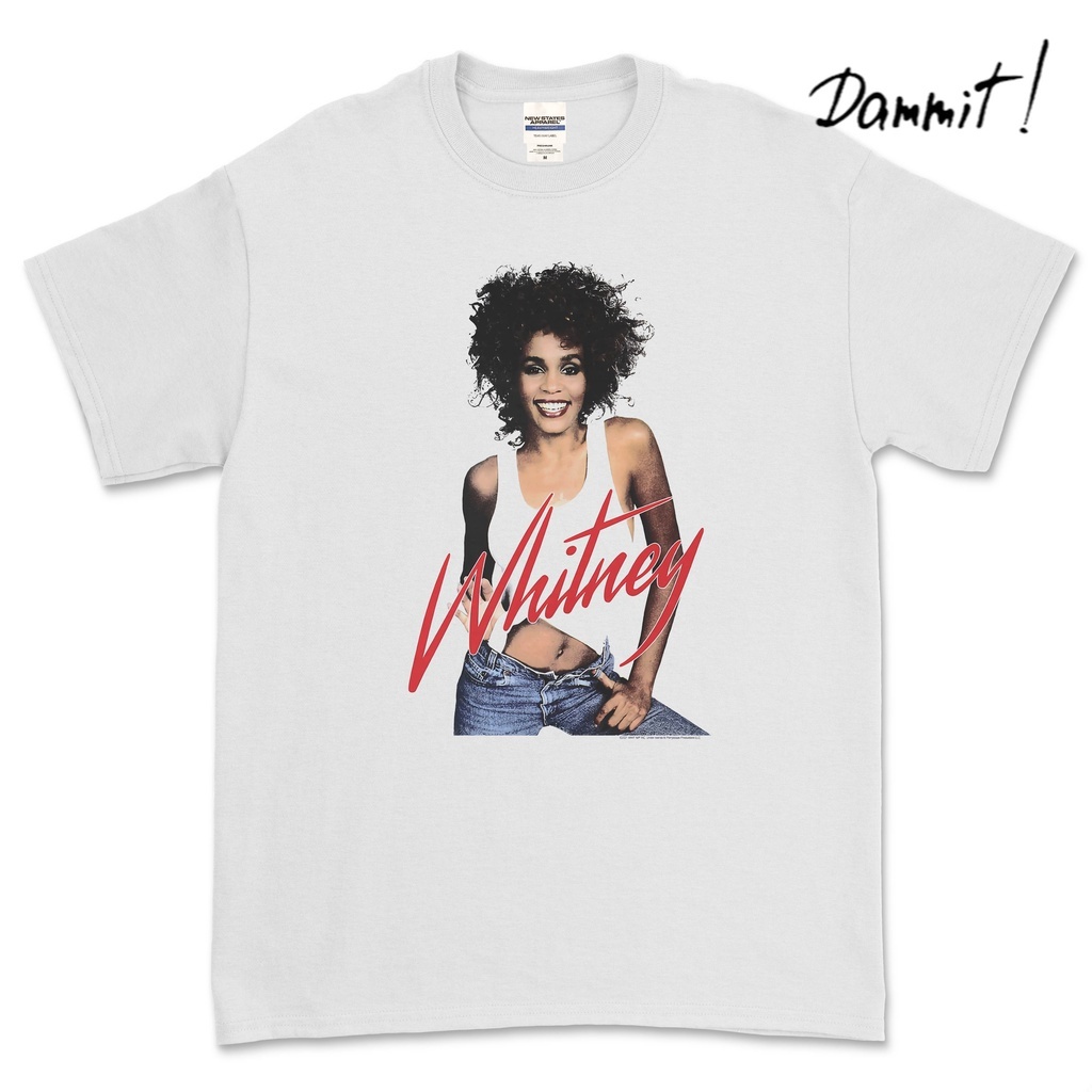 WHITNEY HOUSTON T-SHIRT - S, M, L, XL.