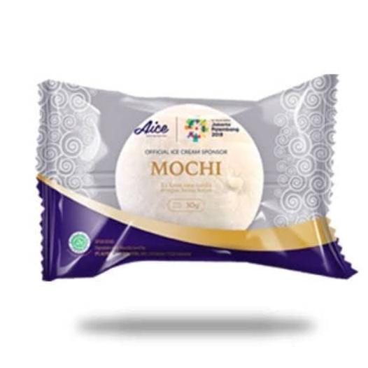 

1 dus 40 pc-Aice Mochi vanilla Ice Cream duren Es Krim Moci vanila 40