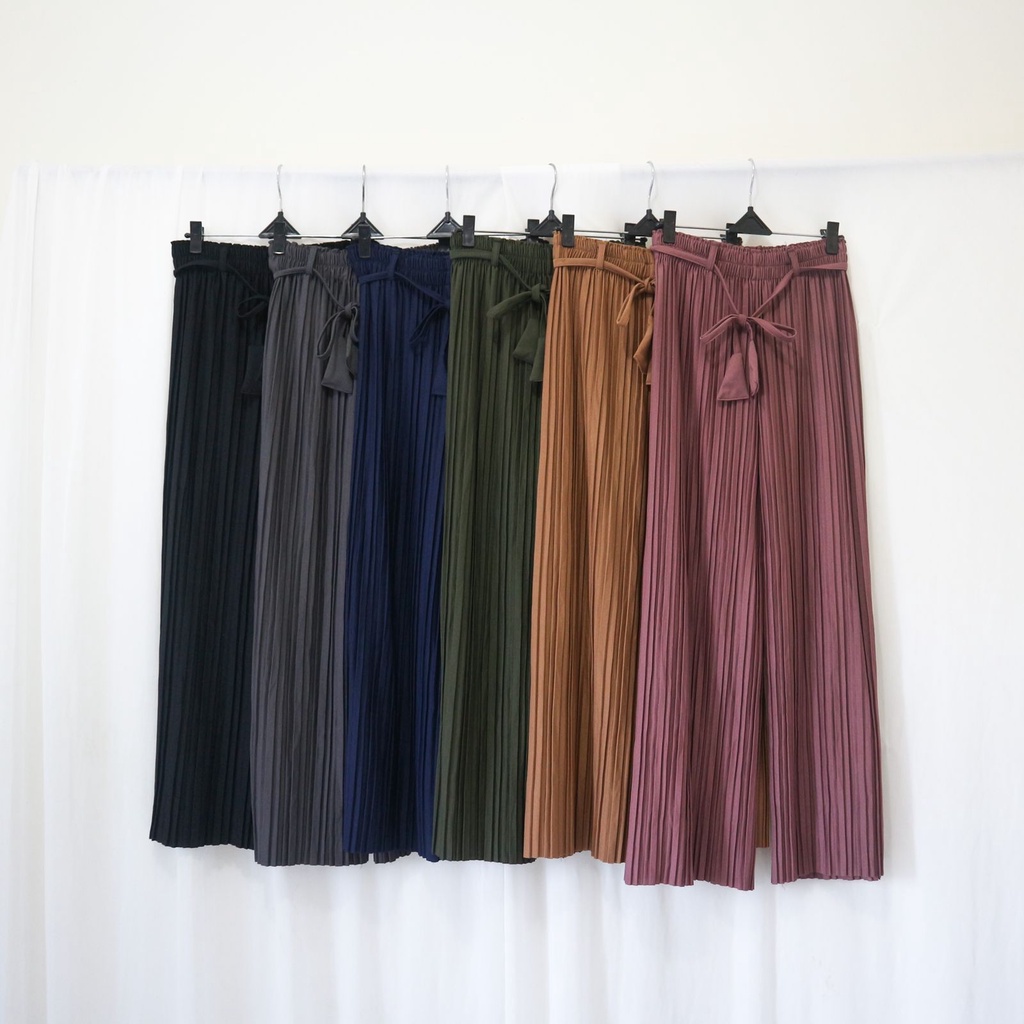 Rana Skirt Rok/Kulot Rample Plisket Kecil-3