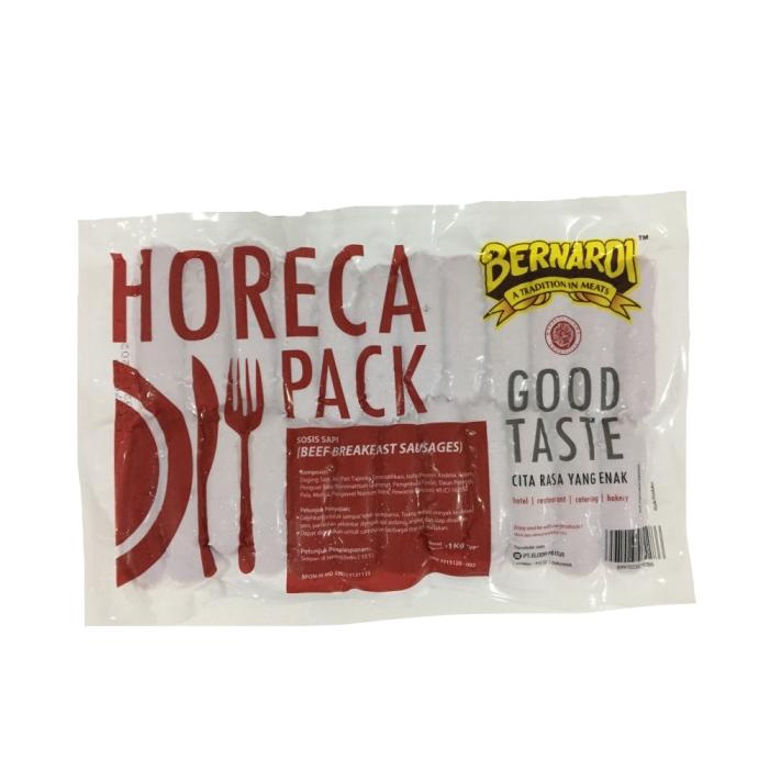 

MAKANAN BEKU / SOSIS SAPI HORECA BENARDI 1KG NON COD
