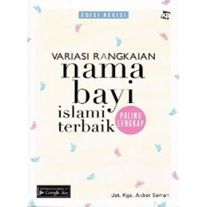 Buku Variasi Rangkaian Nama Bayi Islami Terbaik Ust Kgs Akbar