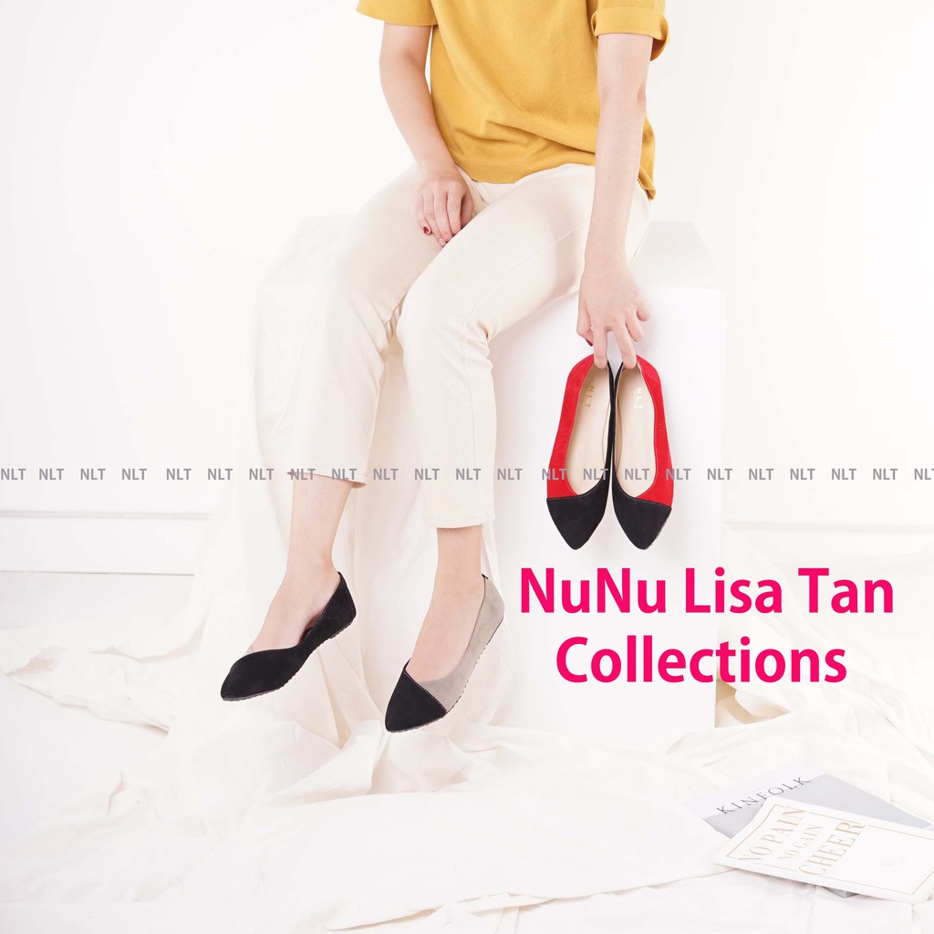 NunuLisaTan - Termurah Real Pic Flat shoes Wanita teplek balet casual