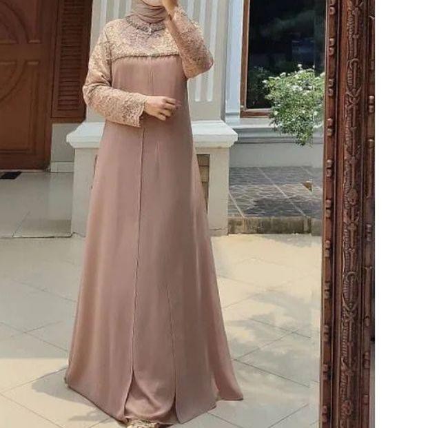➬ Kekinian 2021 Gamis Trand Remaja Kekinian Nisa Sabiyan Baju Gamis Wanita Terbaru gamis Velvet mix