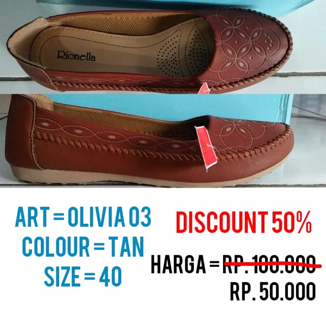 Sepatu Wanita Flat shoes Rionella