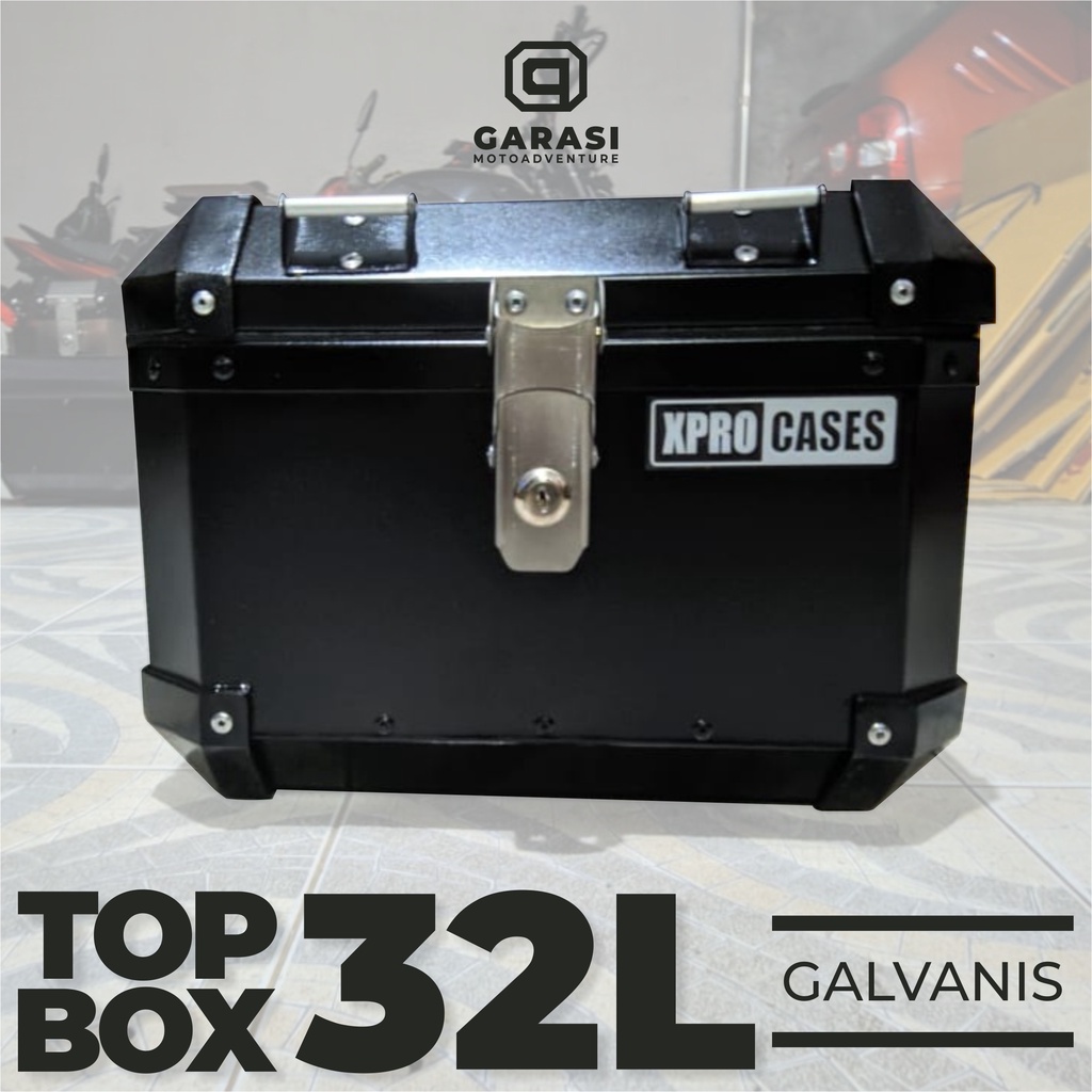 Top Box Pannier 32L Galvanis Xpro Cases