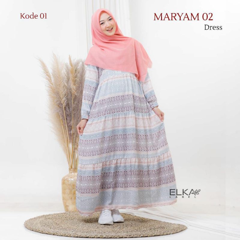 MARYAM DRESS ORIGINAL By ELKA LABEL