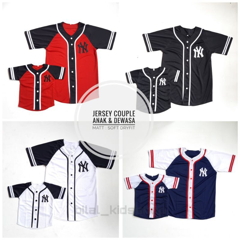 BAJU JERSEY COUPLE DEWASA DAN ANAK