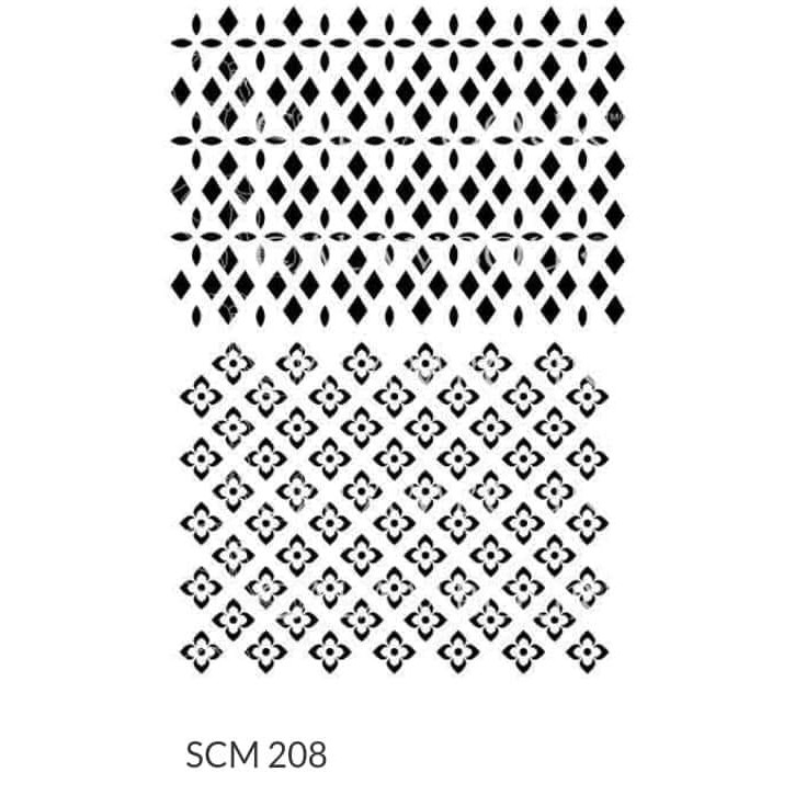

Calambour Stencil Size 21 x 29.7 cm - SCM 208