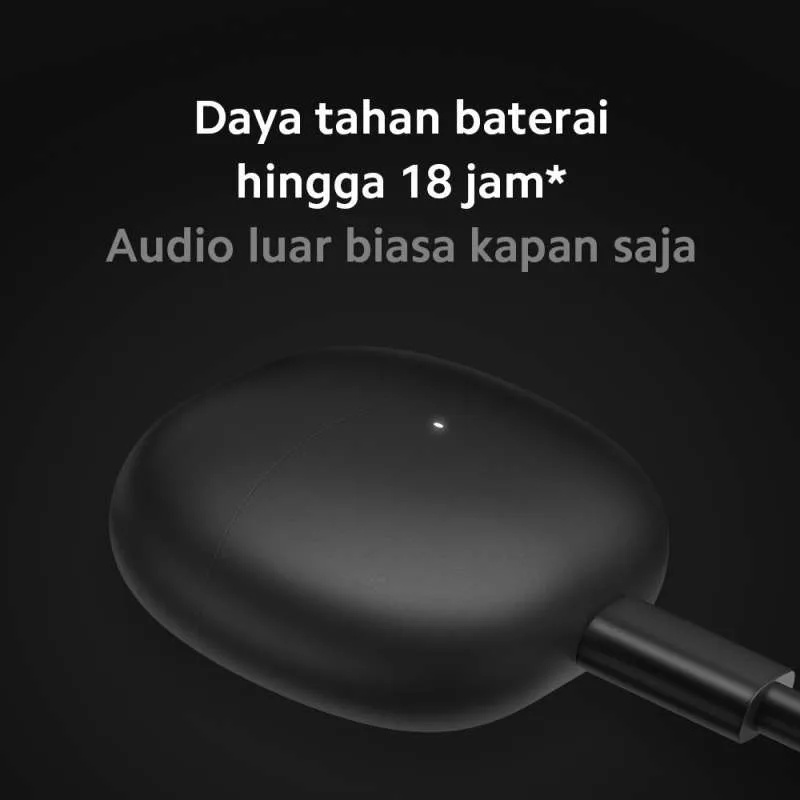 [𝗙𝗥𝗘𝗘 𝗖𝗔𝗕𝗟𝗘] Xiaomi Redmi Buds 4 Lite &amp; 3 Lite Original Garansi Resmi Xiaomi Indonesia / TAM New Segel